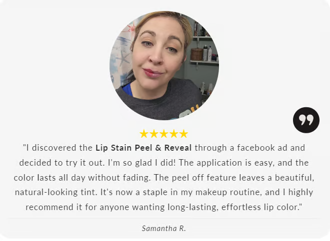 KissProof™| Peel & Reveal