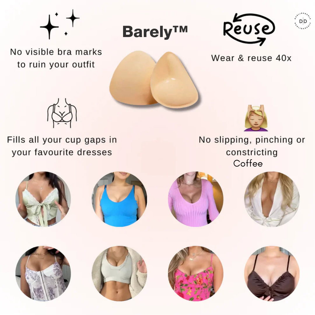 Barely™ – Osynlig Push-Up Bröstförstärkare