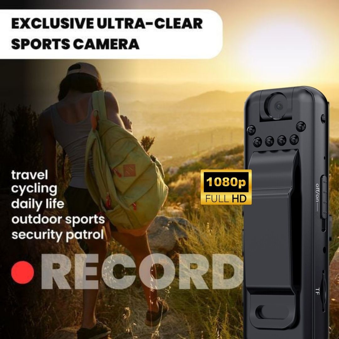 InvisiCam™ | 1080P Fånga varje detalj, förbli osedd