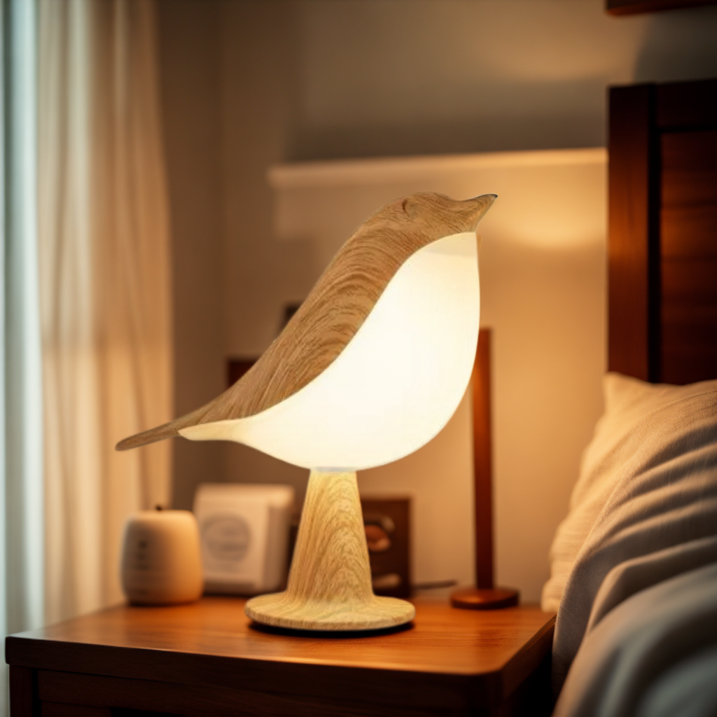 NestGlow™ | Ästetisk Värme med Justerbar Ljusstyrka
