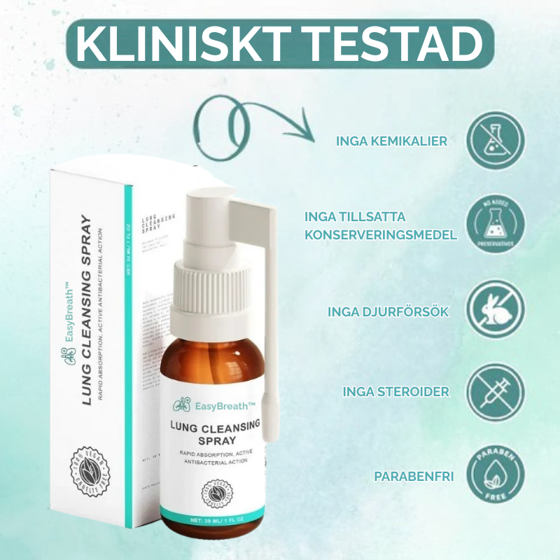 EasyBreath™ | Bekämpa slem, andas bättre!