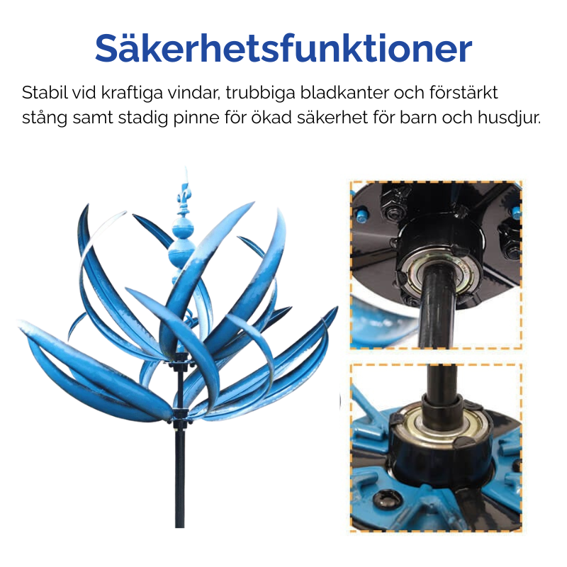 Blomman™ - Ett ljusare sätt att få rörelse i din trädgård