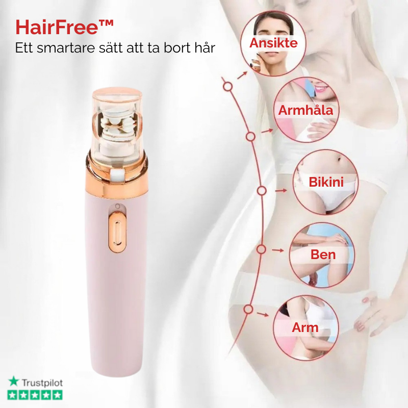HairFree™ | Ett smartare sätt att ta bort hår