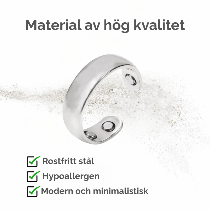HälsoRing™ | Aldrig mer känna dig trött, utmattad eller orolig
