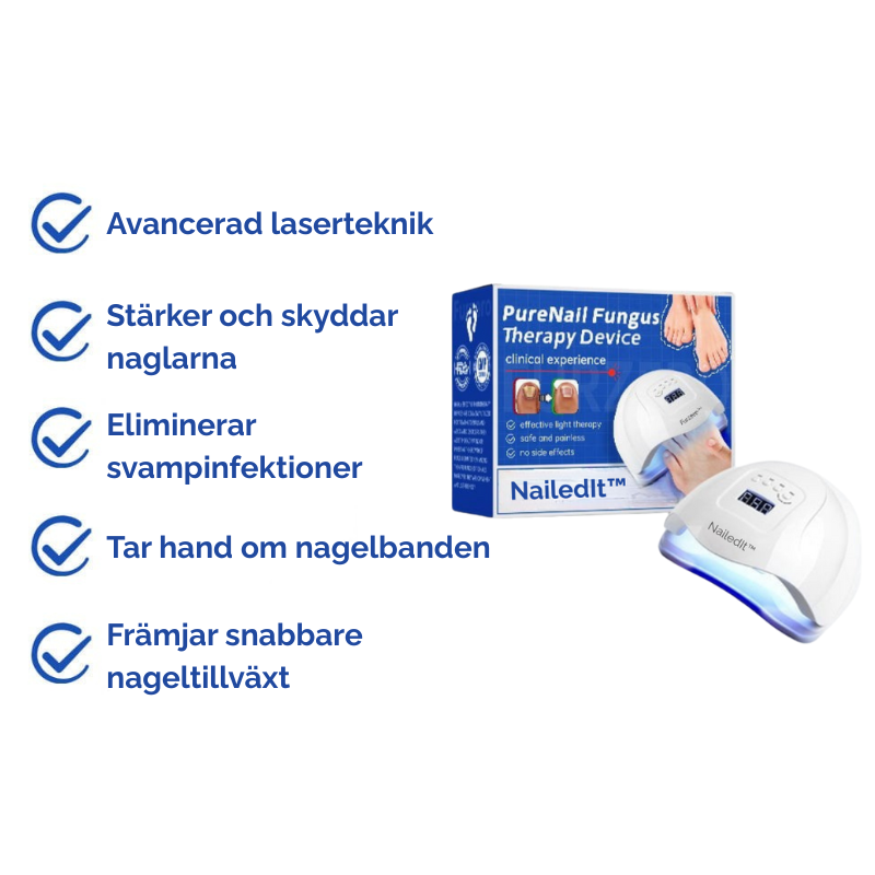 NailedIt™ | Apparat för laserbehandling av nagelsvamp