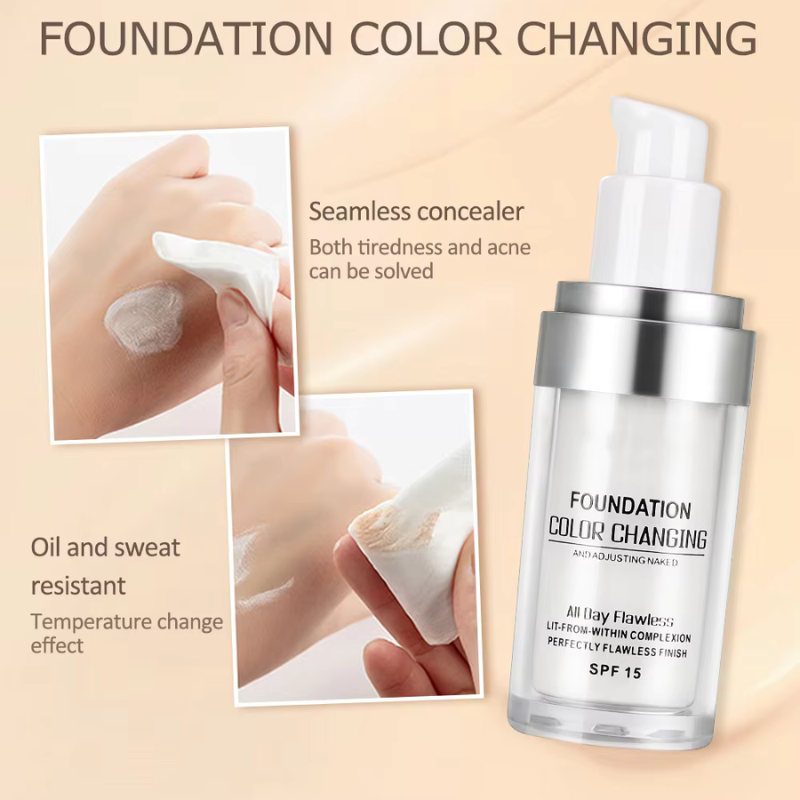 VivaGlow™ | Instant Glow Foundation + FREE 2 beauty blender sponge!