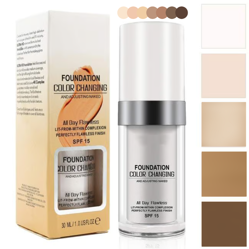 VivaGlow™ | Instant Glow Foundation + FREE 2 beauty blender sponge!