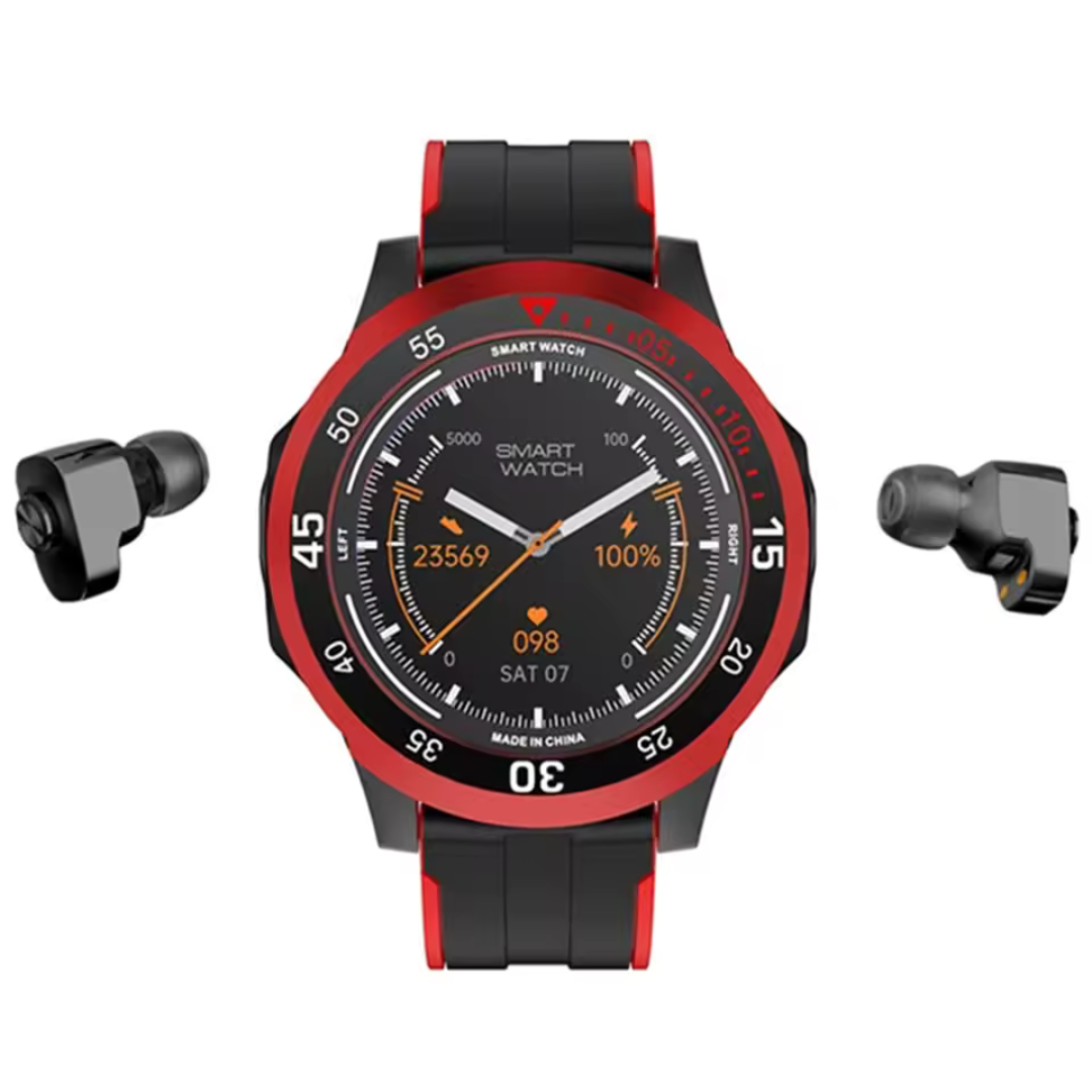 2 in 1 Smart DUO Watch with Earbuds™ | Sport- och Fitnessklocka