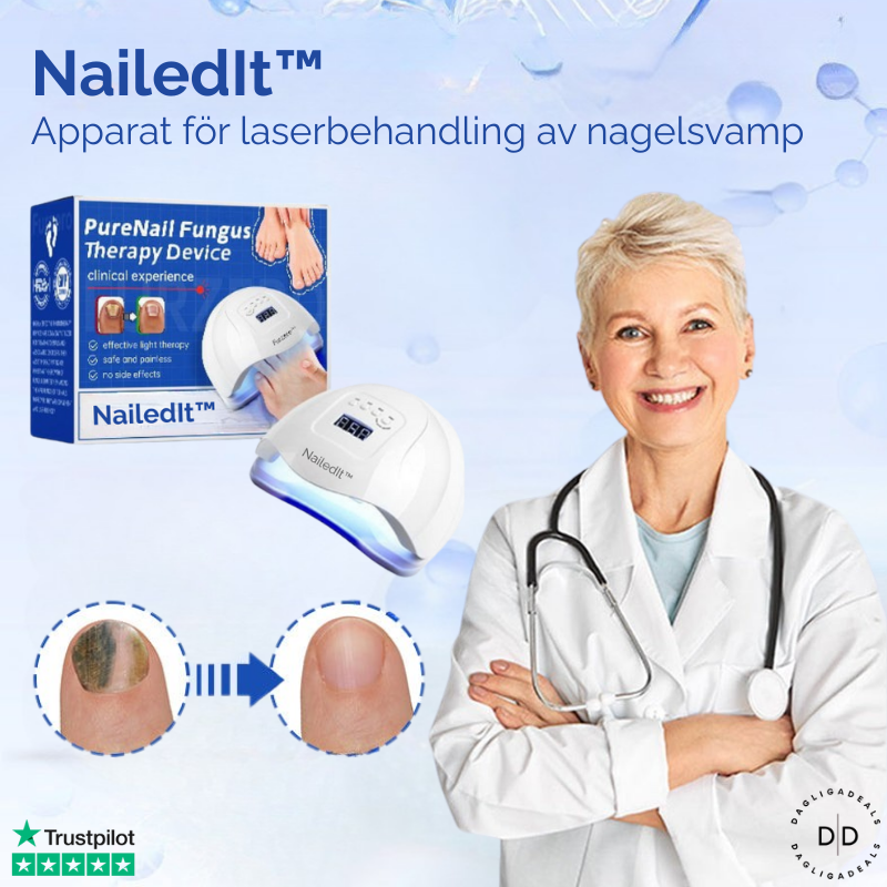 NailedIt™ | Apparat för laserbehandling av nagelsvamp
