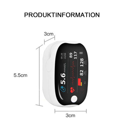 GlucoTrack™ - Upplev Framtidens Hälsa: Den Smärtfri, Precision Blodsockermätaren