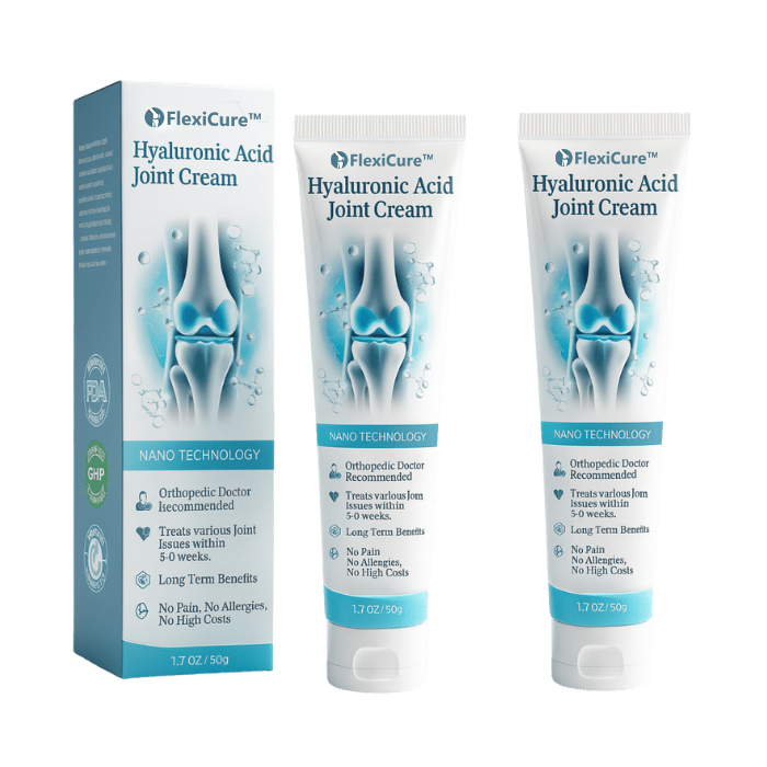 FlexiCure™ ledkräm | Minskar knäsmärta med upp till 87 % – på bara 48 timmar!