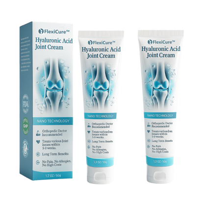 FlexiCure™ ledkräm | Minskar knäsmärta med upp till 87 % – på bara 48 timmar!