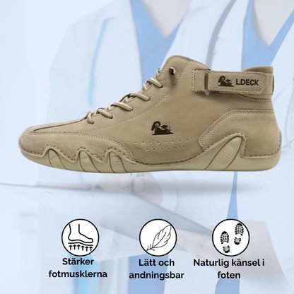 FlexSko™ | Förbättra hållningen, minska smärtan, gå fritt!