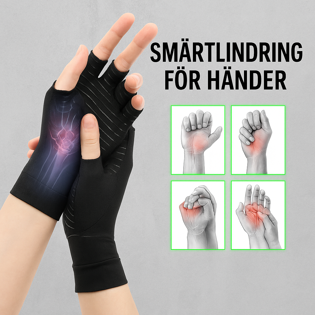 HandEase™ | Säg hejdå till stela, värkande händer med naturligt stöd