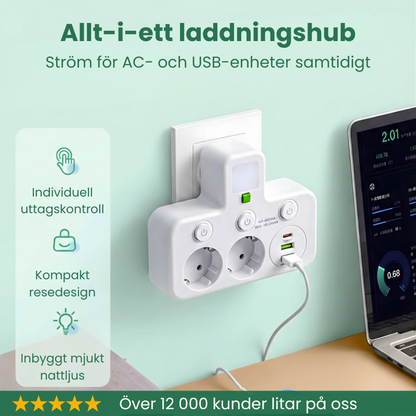 PowerPort™ | Förvandla ett uttag till en ren och kraftfull laddningsstation