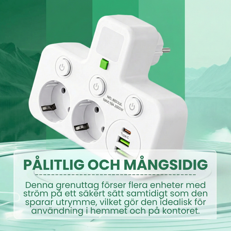 PowerPort™ | Förvandla ett uttag till en ren och kraftfull laddningsstation
