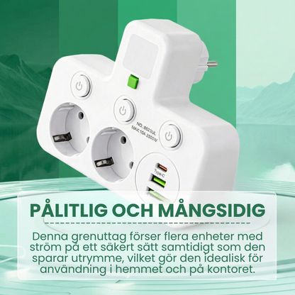 PowerPort™ | Förvandla ett uttag till en ren och kraftfull laddningsstation