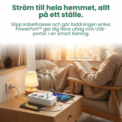 PowerPort™ | Förvandla ett uttag till en ren och kraftfull laddningsstation