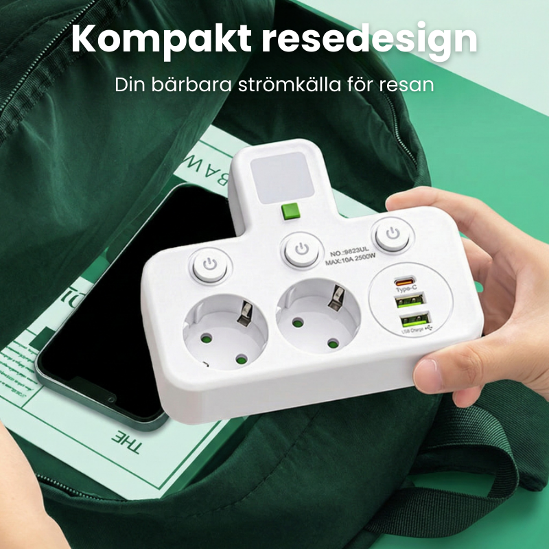 PowerPort™ | Förvandla ett uttag till en ren och kraftfull laddningsstation