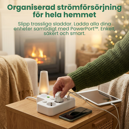 PowerPort™ | Förvandla ett uttag till en ren och kraftfull laddningsstation