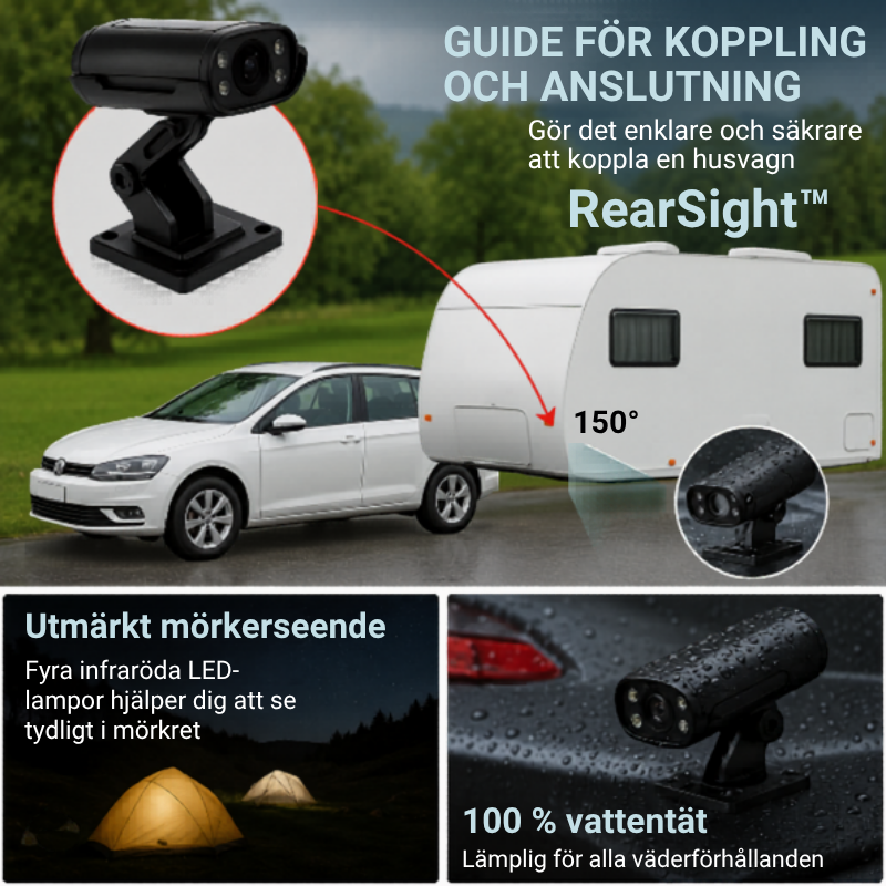 RearSight™ backkamera | Sluta gissa, börja se – varje gång du backar