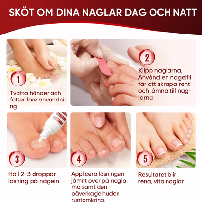 NailCure™ | Stoppa svamp, sprickor och dålig lukt – gå självsäkert igen