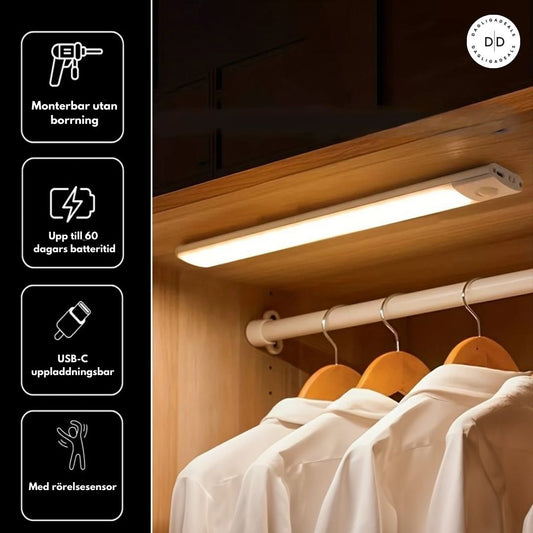 AutoGlow™ | Rörelseaktiverade LED-lampor