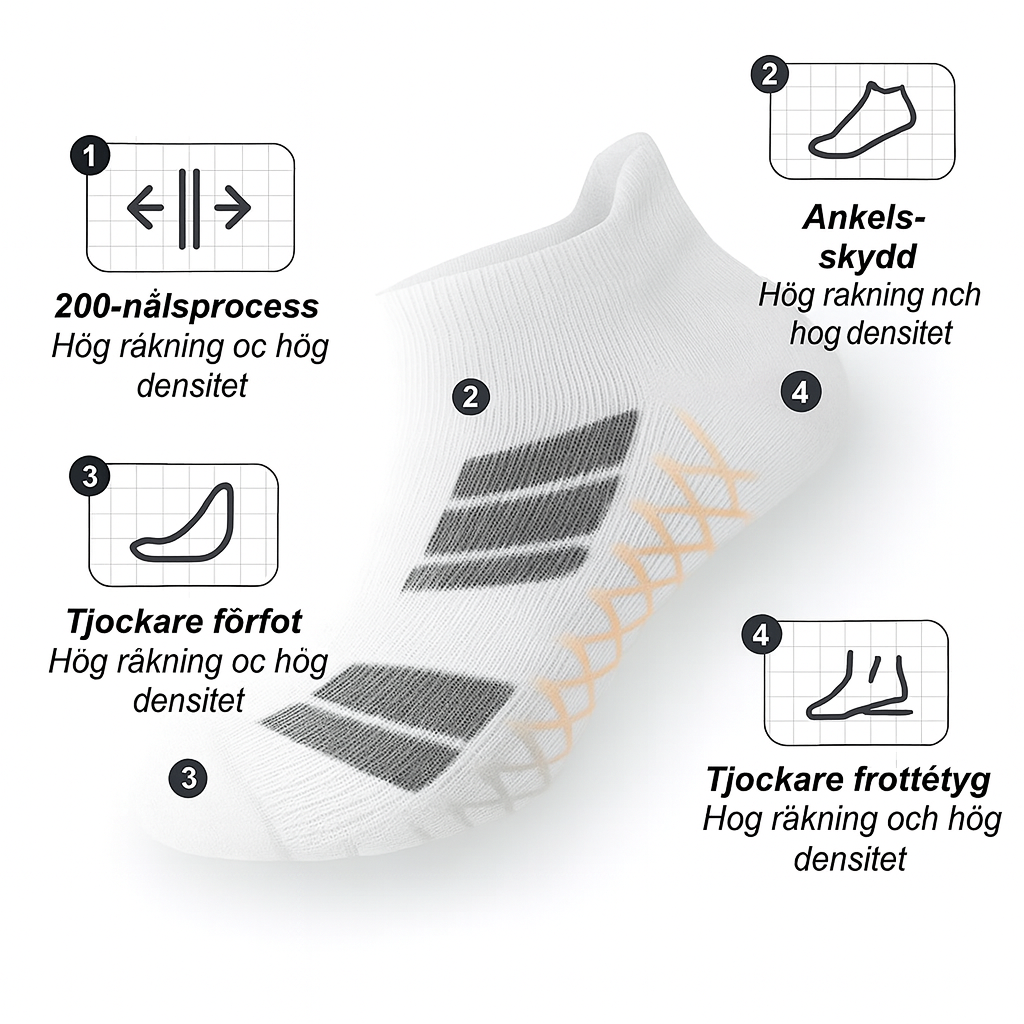 EverSock™ | Mjuk, andningsbar och värmeisolerande hela dagen