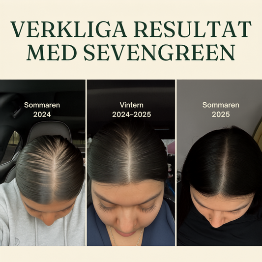 SevenGreen™ | Schampot som låter din hårbotten andas igen