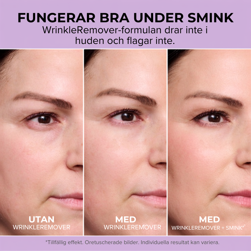 WrinkleRemover™ | Omedelbar ansiktsuppstramning primer utan filter