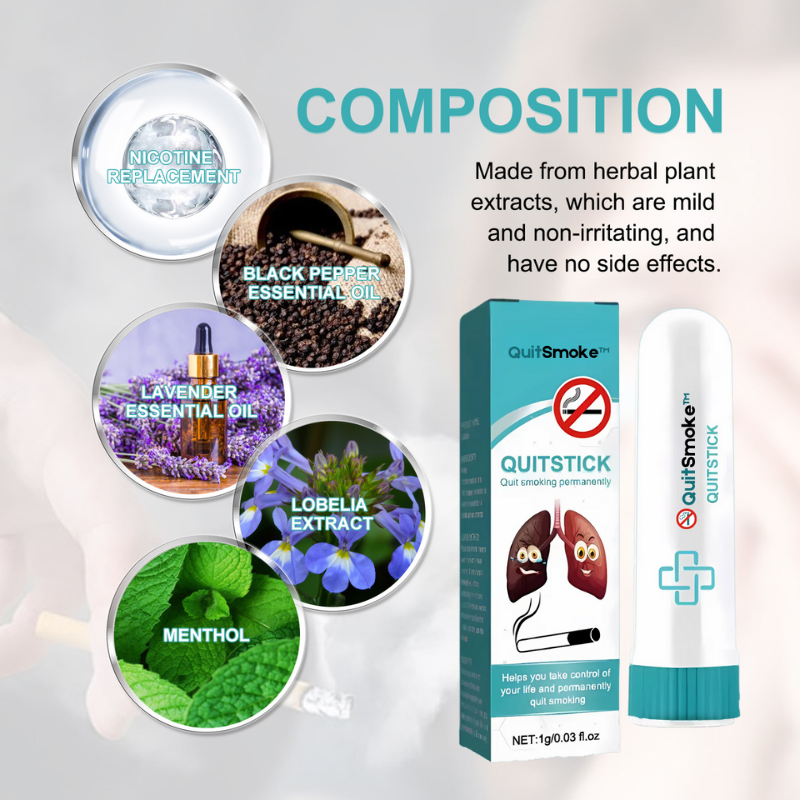 QuitSmoke™ | Säg adjö till ständiga cigarettbegär — snabb, säker, effektiv