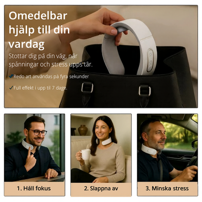NeuroFlex™ | Stoppa nacksmärtan vid källan – känn dig lättare på några minuter