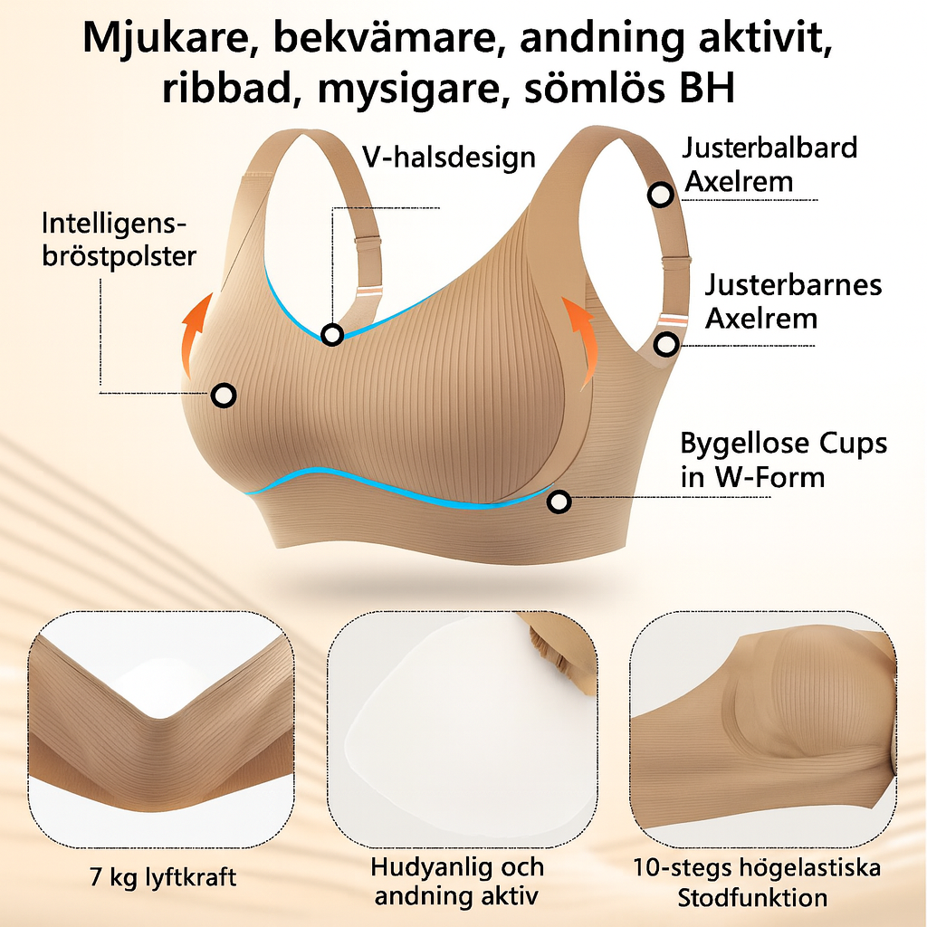 Brassiere™ | Slipp häng och obehag – känn stöd hela dagen!