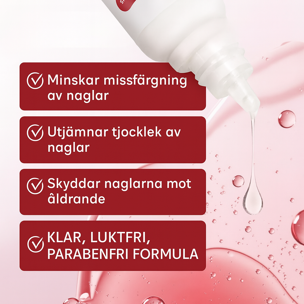 NailCure™ | Stoppa svamp, sprickor och dålig lukt – gå självsäkert igen