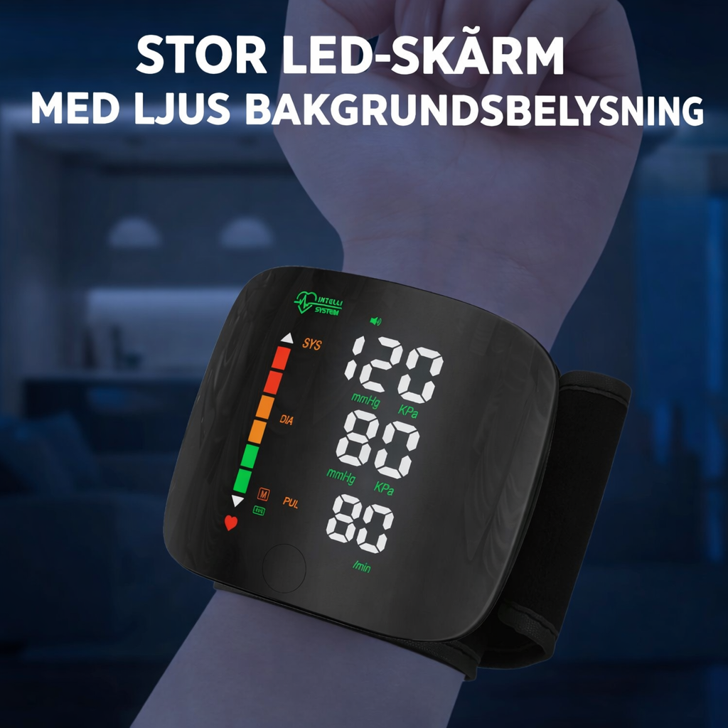 PulseGuard™ | Viktiga blodtryckskontroller för personer med diabetes