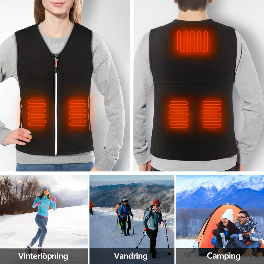 HeatVest™ | Slipp vinterkylan – håll dig varm var du än går