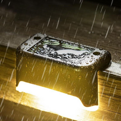 SolarGlow™ | Automatisk Belysning för Trappa & Uteplats