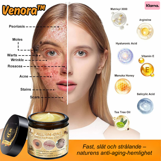 Venora™ | Fast, slät och strålande – naturens anti-aging-hemlighet