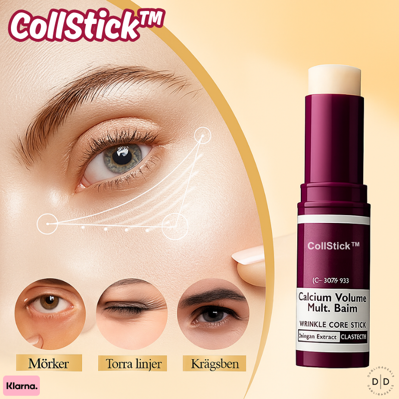 CollStick™ | Minska rynkor, ljusa upp huden och känn dig levande igen