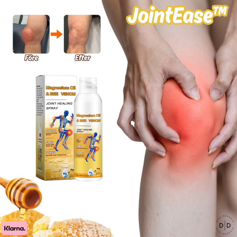 JointEase™ | Stoppa smärtan – återfå smidig och lätt rörelse på bara 48 timmar