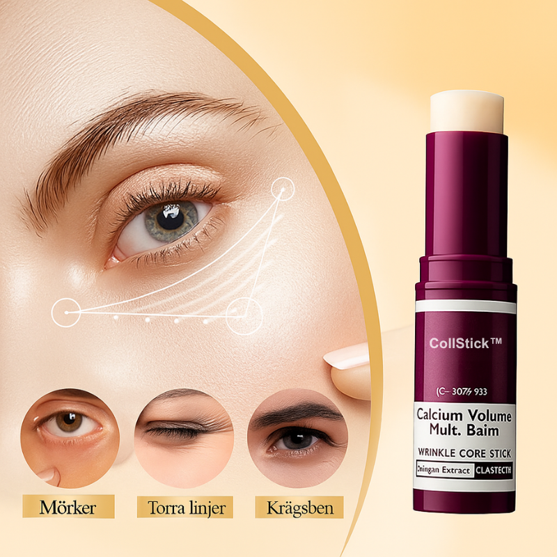 CollStick™ | Minska rynkor, ljusa upp huden och känn dig levande igen