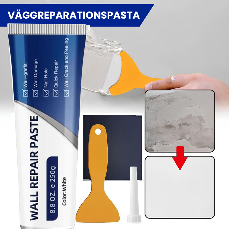WallFix™ | REPARERA SKADADE VÄGGAR PÅ NÅGRA MINUTER — UTAN DYRA REPARATIONER