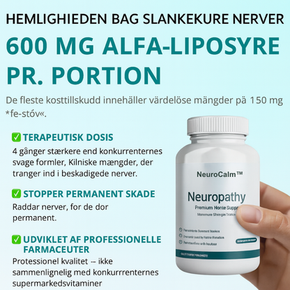 NeuroCalm™ | Lugna irriterade nerver – känn verklig lindring inom 72 timmar