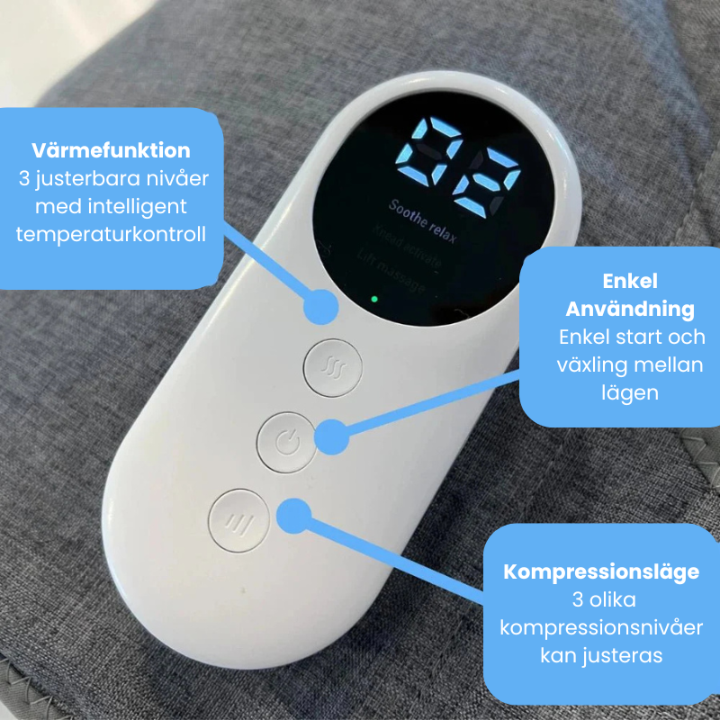 MasterMassage™ | Återställ cirkulationen och slappna av i benen på några minuter