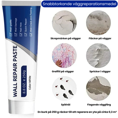 WallFix™ | REPARERA SKADADE VÄGGAR PÅ NÅGRA MINUTER — UTAN DYRA REPARATIONER
