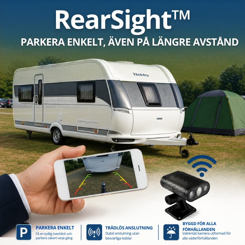 RearSight™ backkamera | Sluta gissa, börja se – varje gång du backar