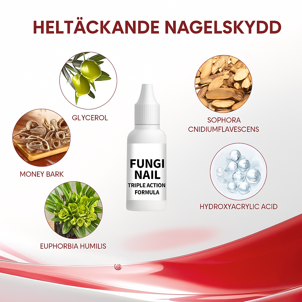 NailCure™ | Stoppa svamp, sprickor och dålig lukt – gå självsäkert igen