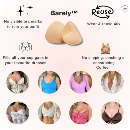 Barely™ – Osynlig Push-Up Bröstförstärkare
