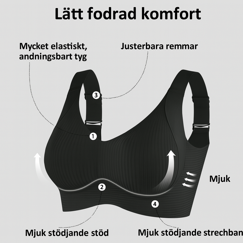 Brassiere™ | Slipp häng och obehag – känn stöd hela dagen!
