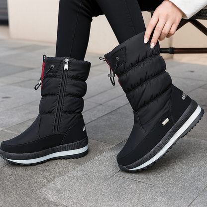 EverWarm™ | Halkfria och Vattentäta Snöstövlar i Fuskpäls